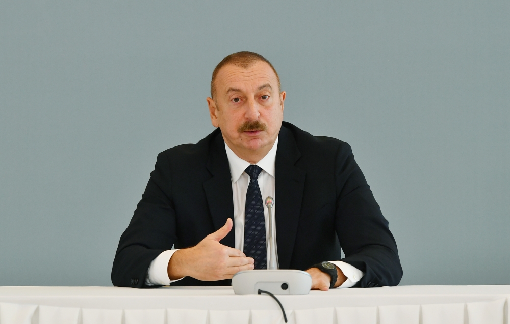 İlham Əliyev: Ermənistanla Azərbaycan arasında gedən normallaşma prosesində Qarabağ mövzusu yoxdur