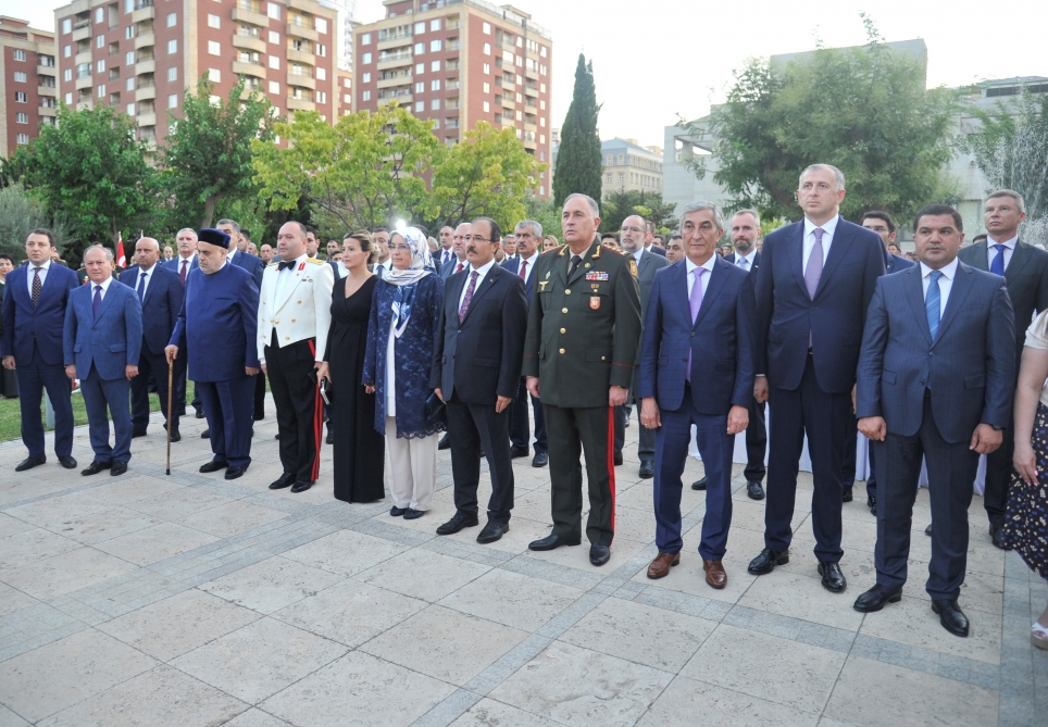 Bakıda Türkiyənin Zəfər bayramı qeyd edilib