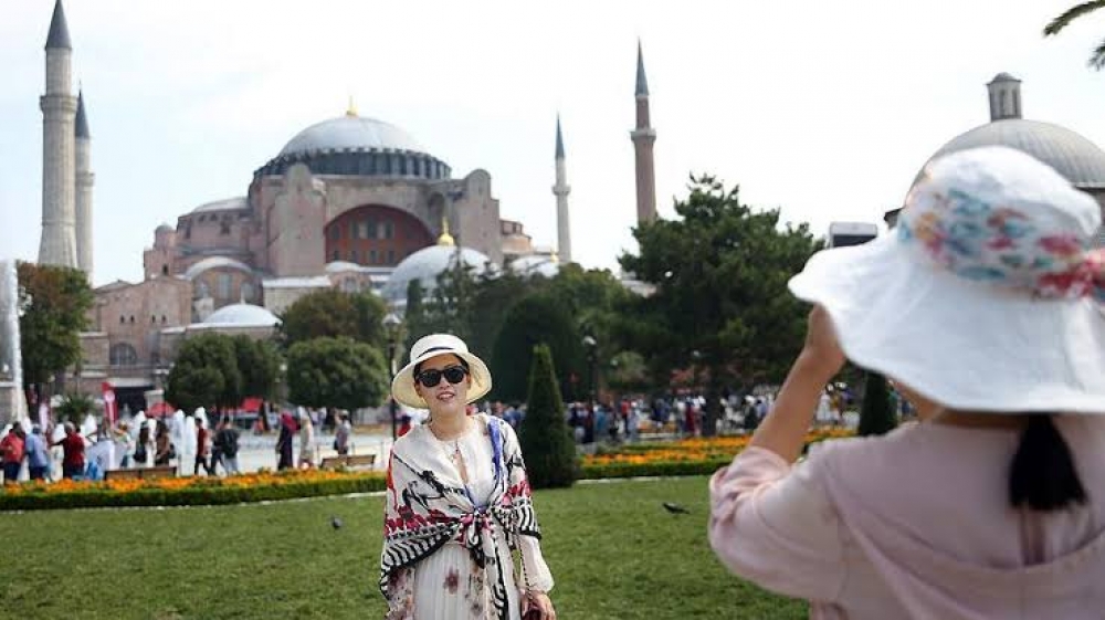 Türkiyəyə gələn turistlərin sayı bu qədər artdı